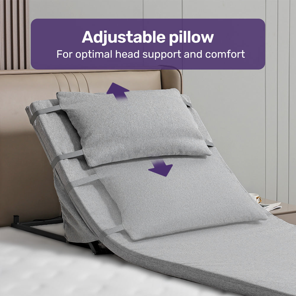 EQUIPMED Full Length Electric Bed Backrest for Independent Comfort