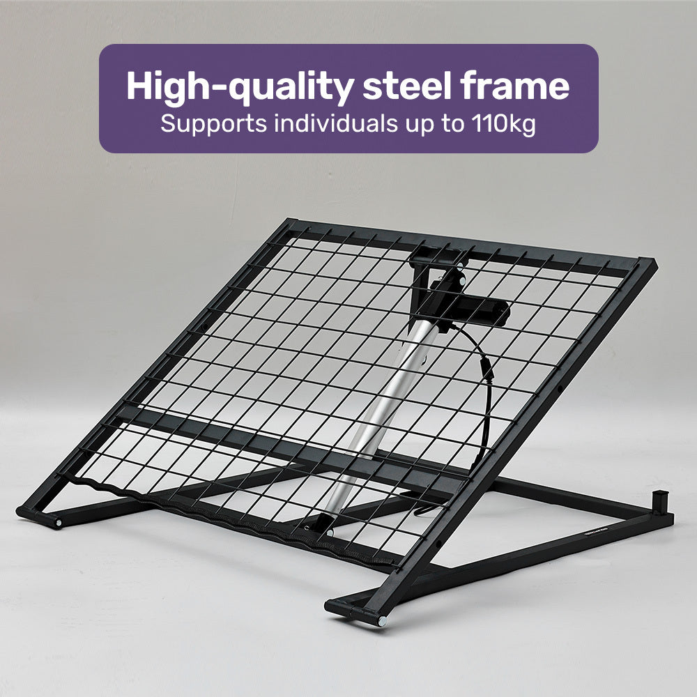 EQUIPMED Full Length Electric Bed Backrest for Independent Comfort