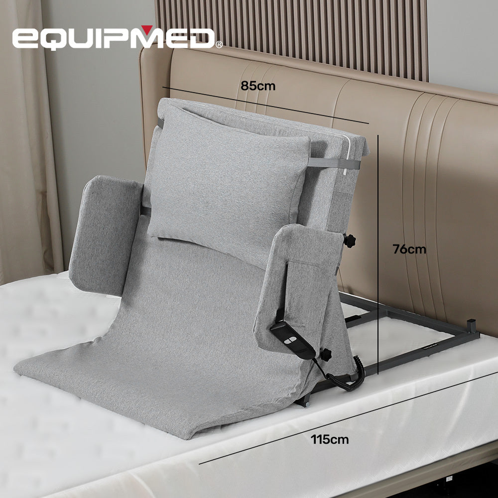 EQUIPMED Electric Adjustable Bed Backrest for Comfort