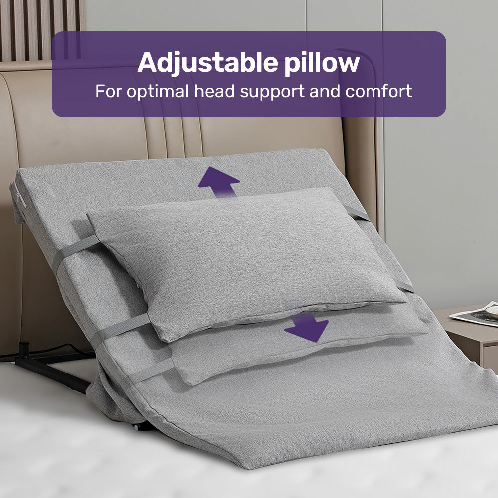 EQUIPMED Electric Adjustable Bed Backrest for Comfort