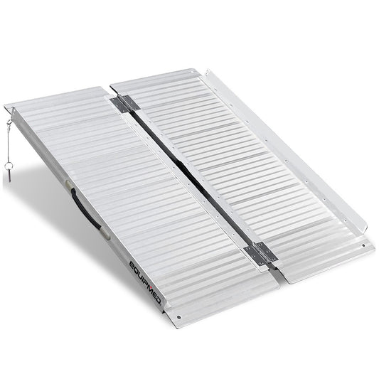91cm EQUIPMED Portable Folding Aluminum Access Ramp