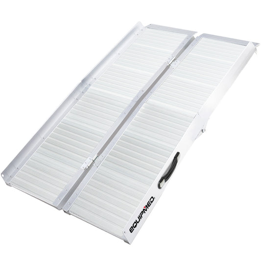 123cm EQUIPMED Portable Folding Aluminum Access Ramp