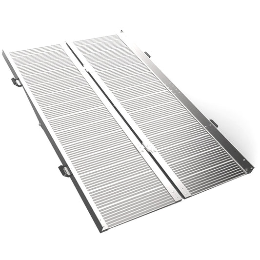 182cm EQUIPMED Portable Folding Aluminum Access Ramp