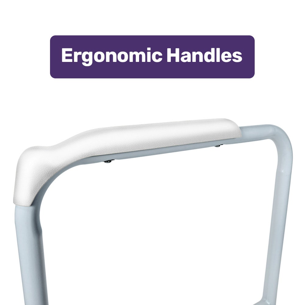 EQUIPMED Over Toilet Support Frame for Safety and Dignity