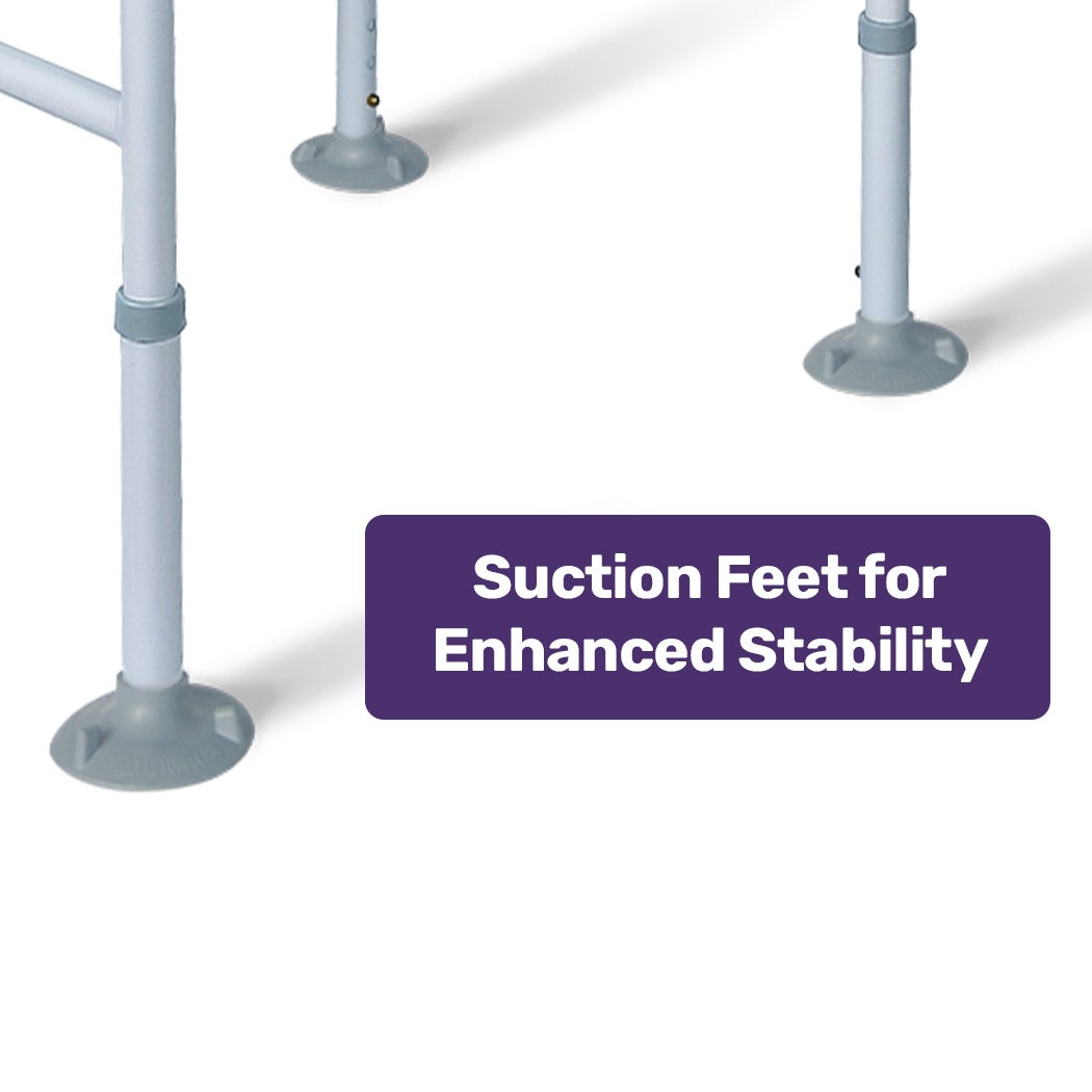 EQUIPMED Over Toilet Support Frame for Safety and Dignity