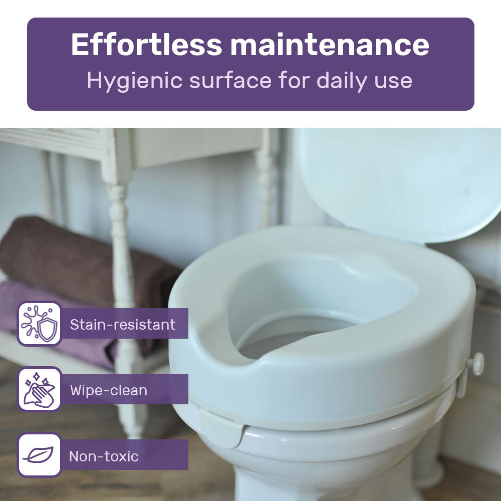 EQUIPMED Raised Over Toilet Seat