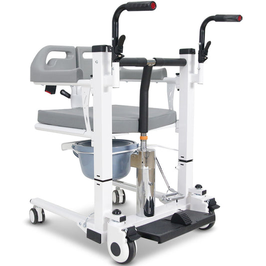 EQUIPMED Hydraulic Patient Transfer Lift Chair