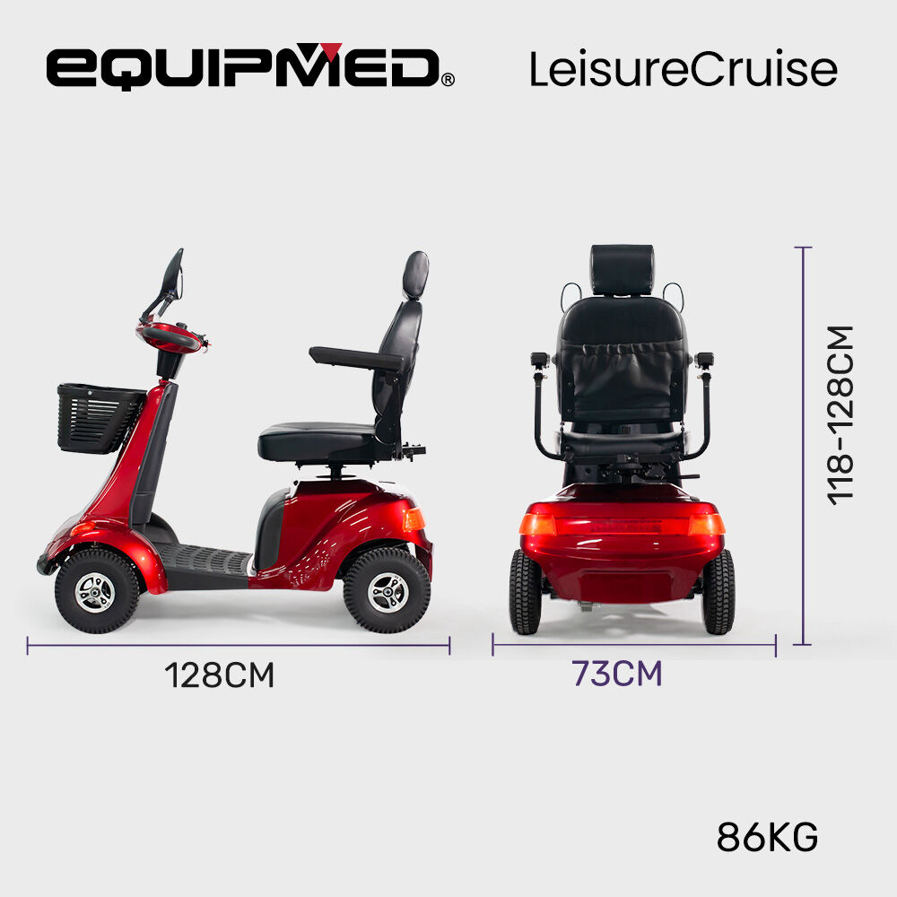 EQUIPMED LeisureCruise Extra Large Mobility Scooter