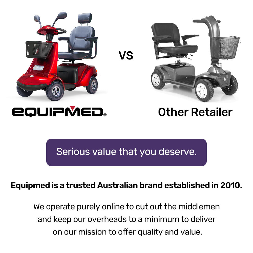 EQUIPMED LeisureCruise Extra Large Mobility Scooter