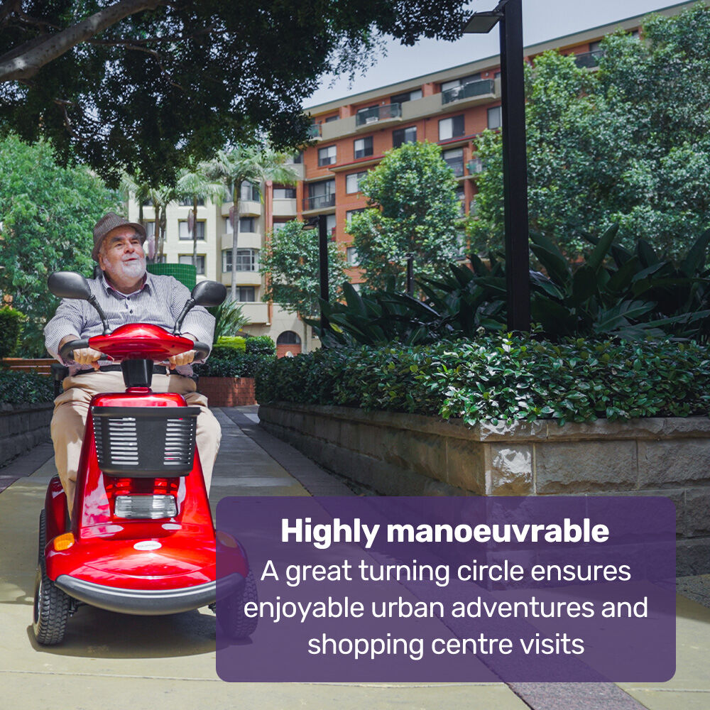 EQUIPMED LeisureCruise Extra Large Mobility Scooter