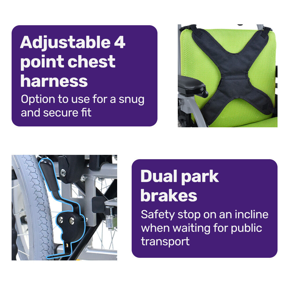 EQUIPMED Kids Premium Paediatric Wheelchair