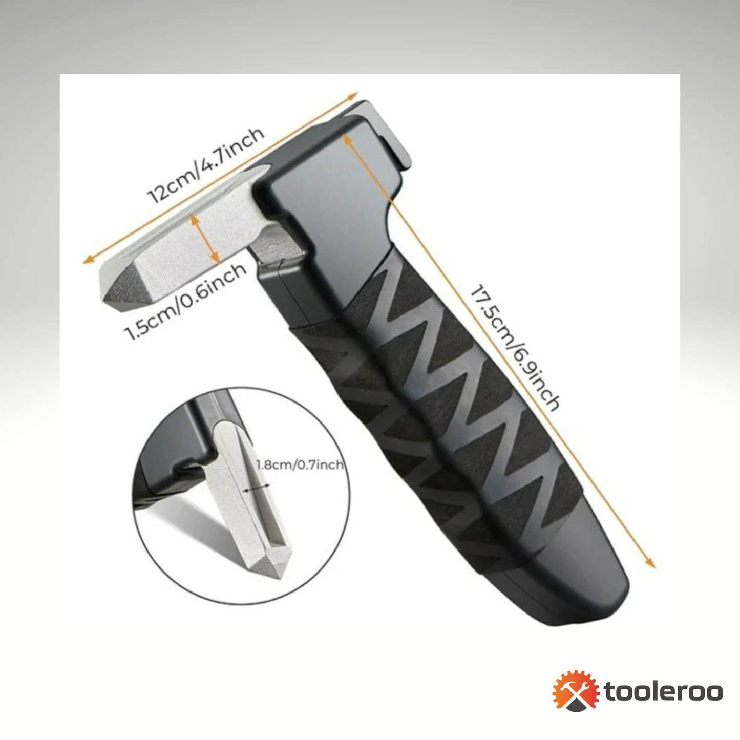 Tooleroo 3-in-1 Car Cane Handle for Effortless Vehicle Mobility