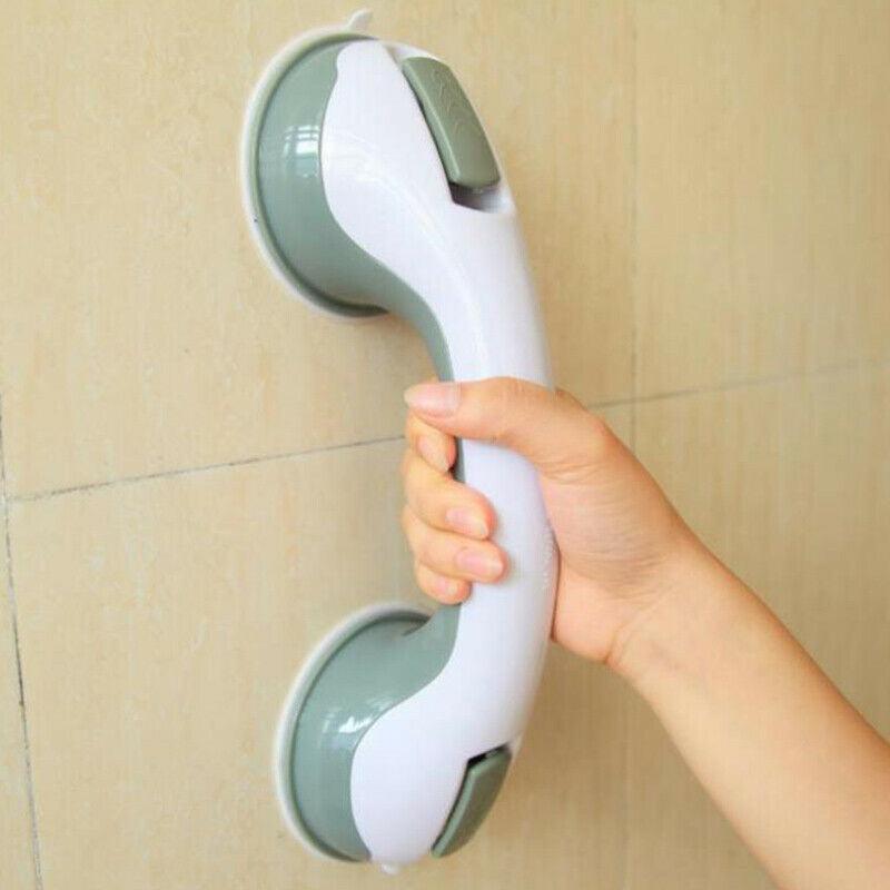 Non-Slip Suction Grab Bar with Green Safety Indicator